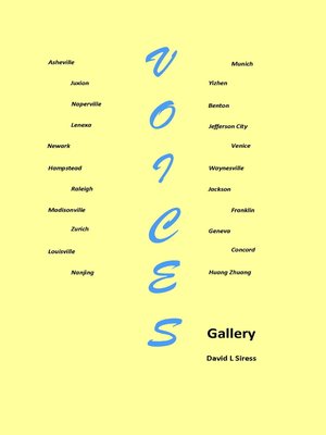 cover image of Voices Gallery